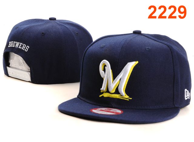 Milwaukee Brewers MLB Snapback Hat PT069